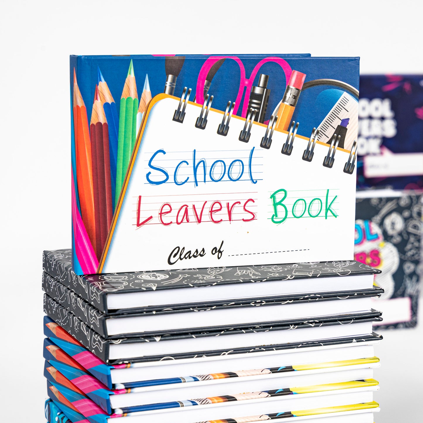 Leavers Book School College Autograph Book Hard Backed Padded Cover Keepsake