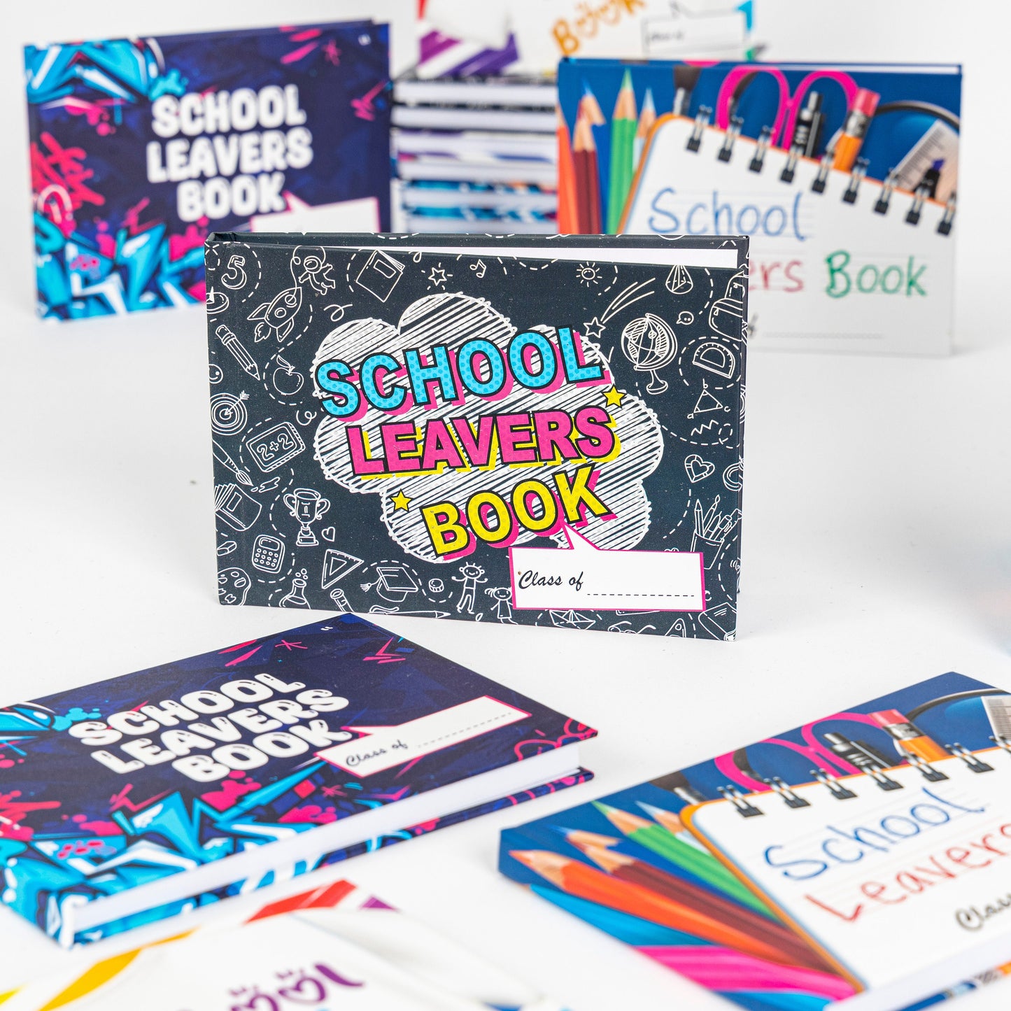 30 Pack Leavers Book School College Autograph Hard Backed Padded Cover Keepsake