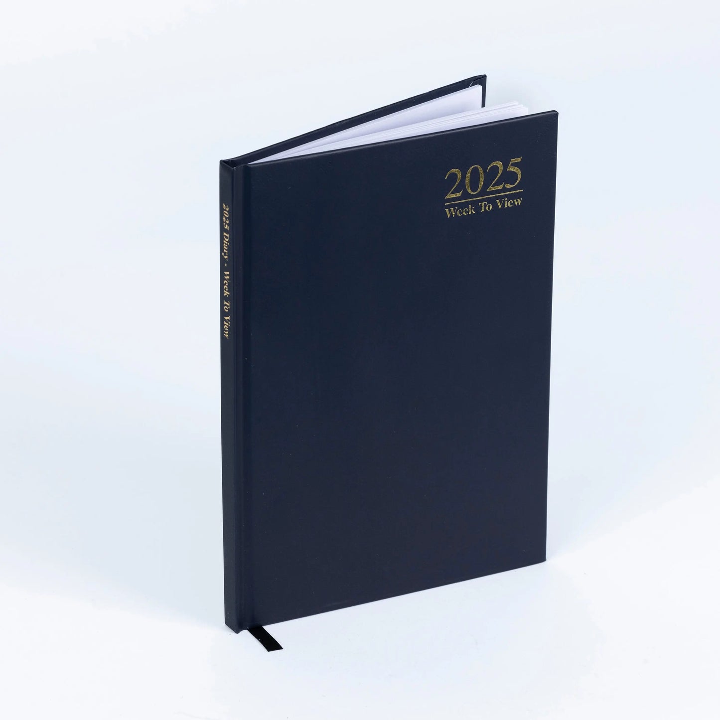 2025 A5 Week To View Diary Full Year Planner Organiser Hardback Cover navy Keechi & co.