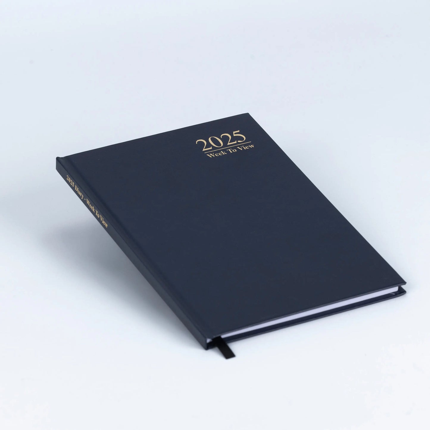 2025 A5 Week To View Diary Full Year Planner Organiser Hardback Cover navy Keechi & co.