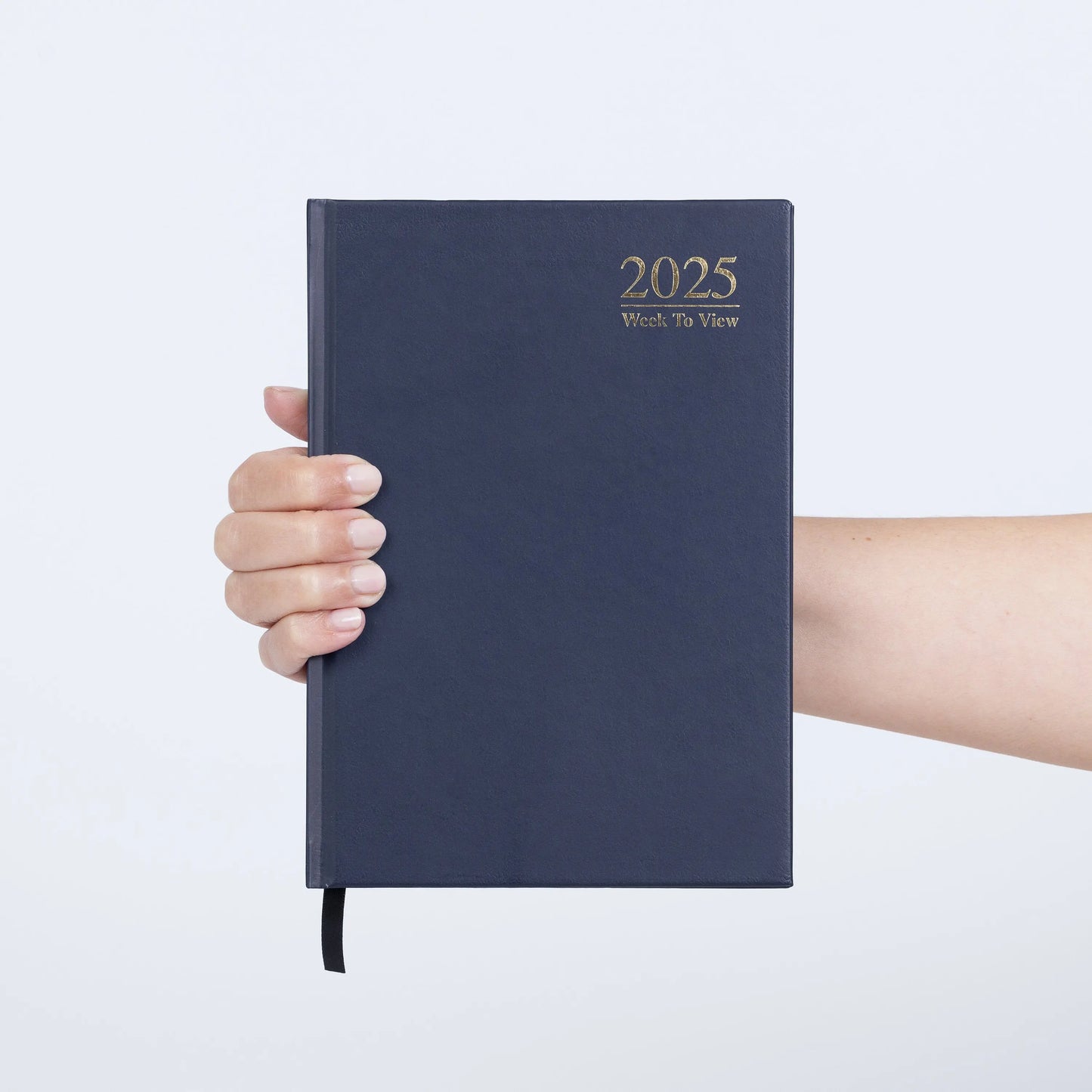 2025 A5 Week To View Diary Full Year Planner Organiser Hardback Cover navy Keechi & co.