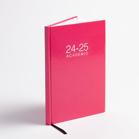 2024 2025 Academic A5 Week to view Diary School Planner Student Teacher Year Cerise Keechi & co.