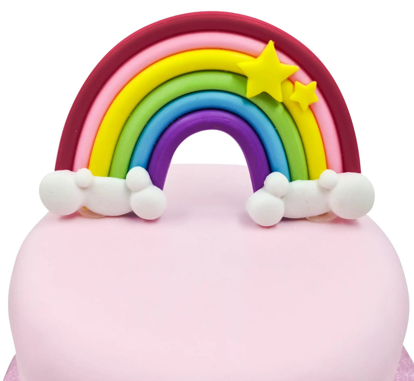 Unicorn Cake Topper 3pcs Rainbow Birthday Party cake Decorations kids adult Girls Reusable Keechi & co.