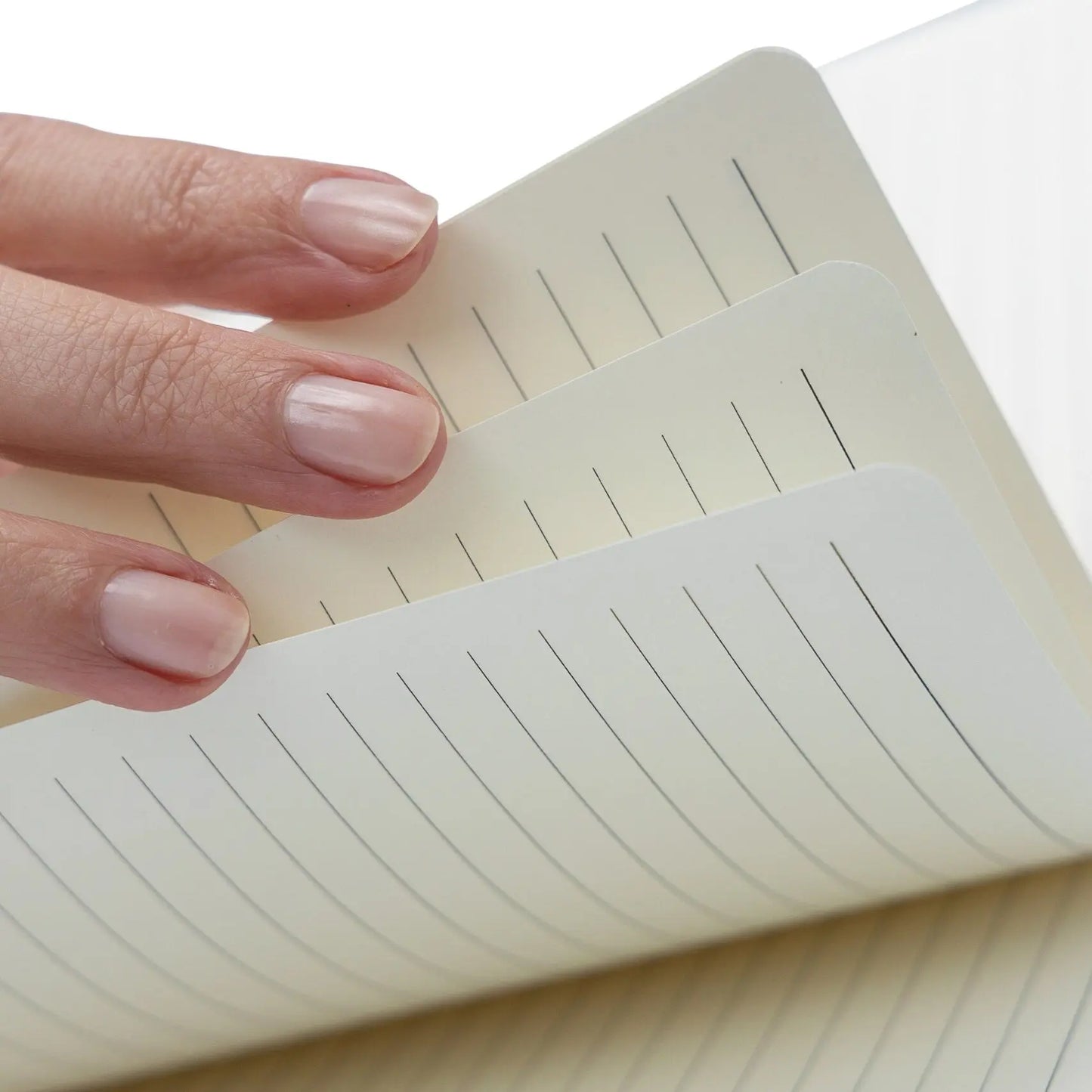 A5 Hardback Lined Notebook Ruled Notepad Notes Diary Journal Premium Book grey Keechi & co.