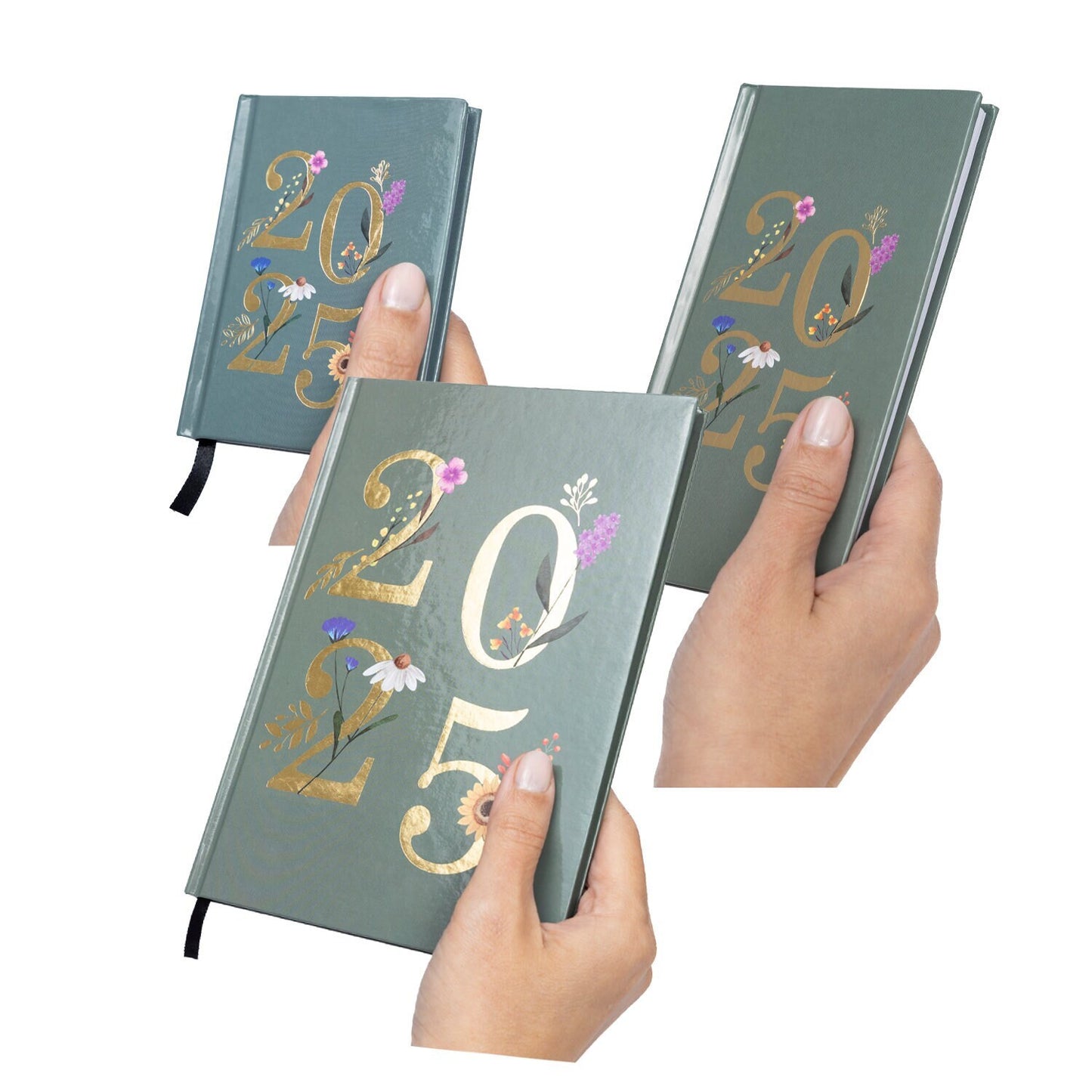 2025 Diary A5 Slim Pocket Size Week to View 2025 Diaries Full Year Planner