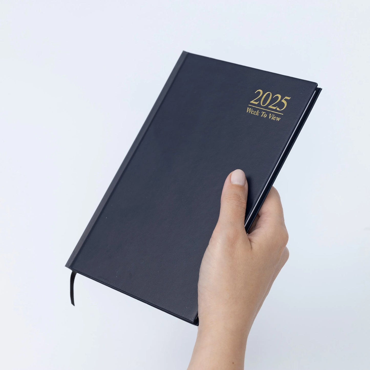 2025 A5 Week To View Diary Full Year Planner Organiser Hardback Cover navy Keechi & co.