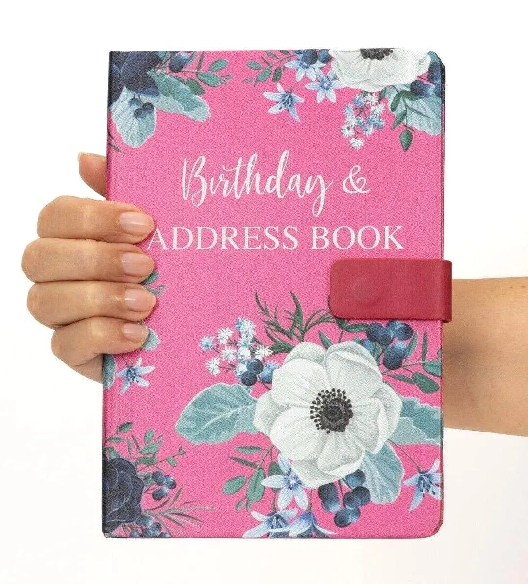 Address & Birthday Telephone Email Book A-Z Index Tabs Hard Back Contact Keechi & co.