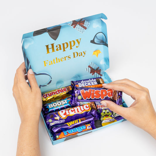 Cadbury Chocolate Freddo Twirl Sweet Gift Box Hamper Happy Fathers Day Present Keechi & co.