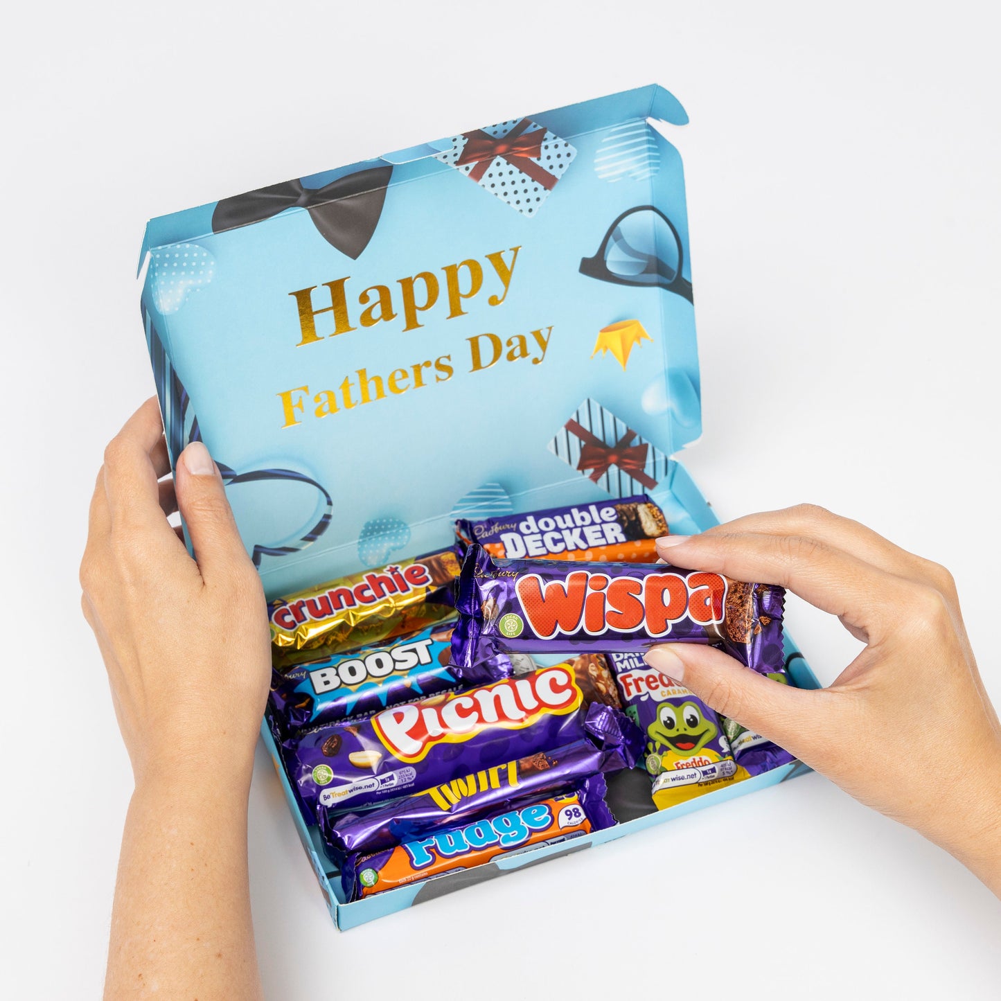 Cadbury Chocolate Freddo Twirl Sweet Gift Box Hamper Happy Fathers Day Present