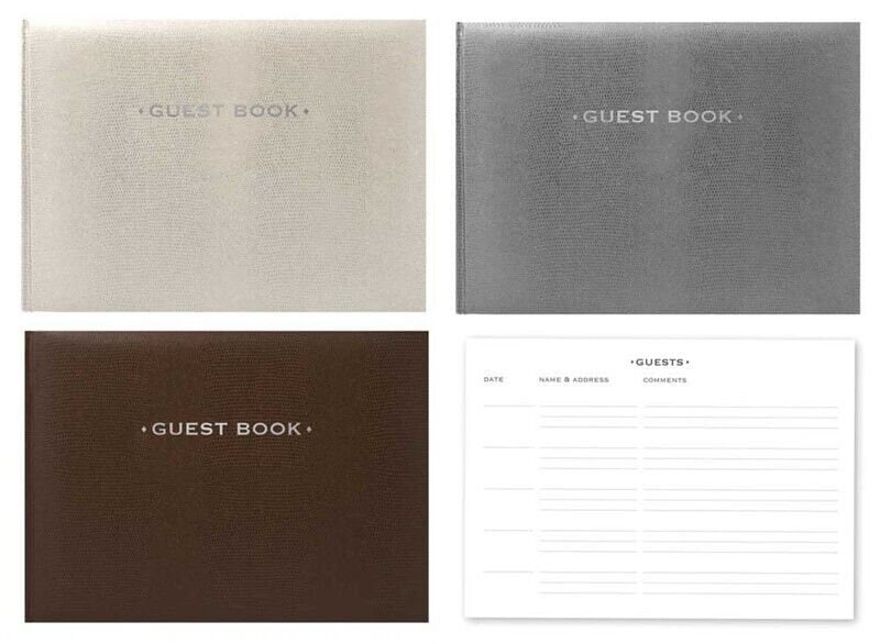 Visitor Guest Book Business Hotels Wedding Guest House Events Log Book Hardback Keechi & co.