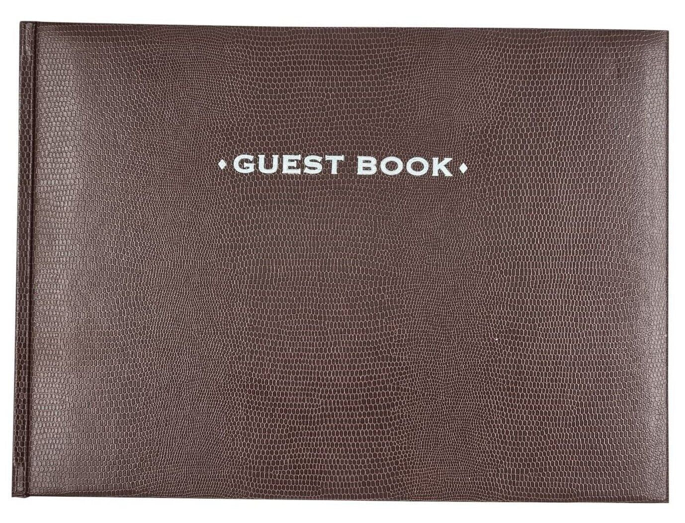 Visitor Guest Book Business Hotels Wedding Guest House Events Log Book Hardback Keechi & co.