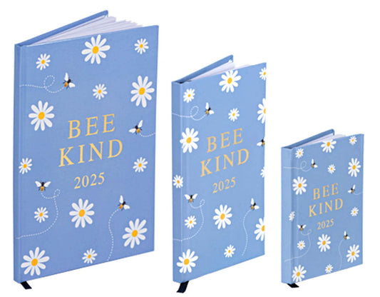 2025 Diary A5 Slim Pocket Size Week to View Diaries Full Year Planner Be Kind Keechi & co.