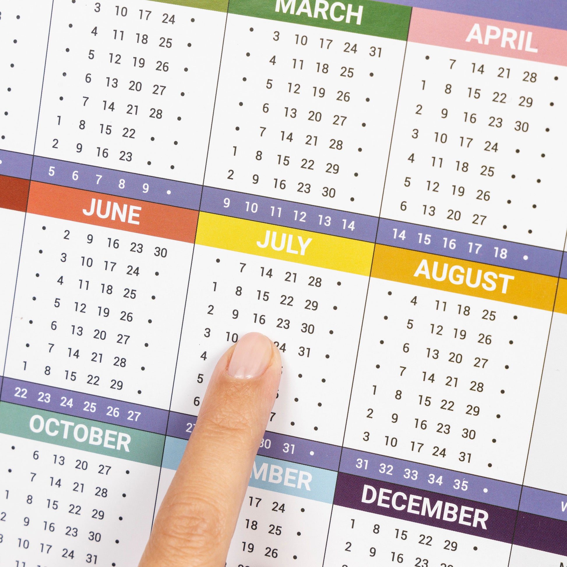 2025 Year To View Stand Up Desk Office Top Calendar Planner 24cm x 20cm Etsy