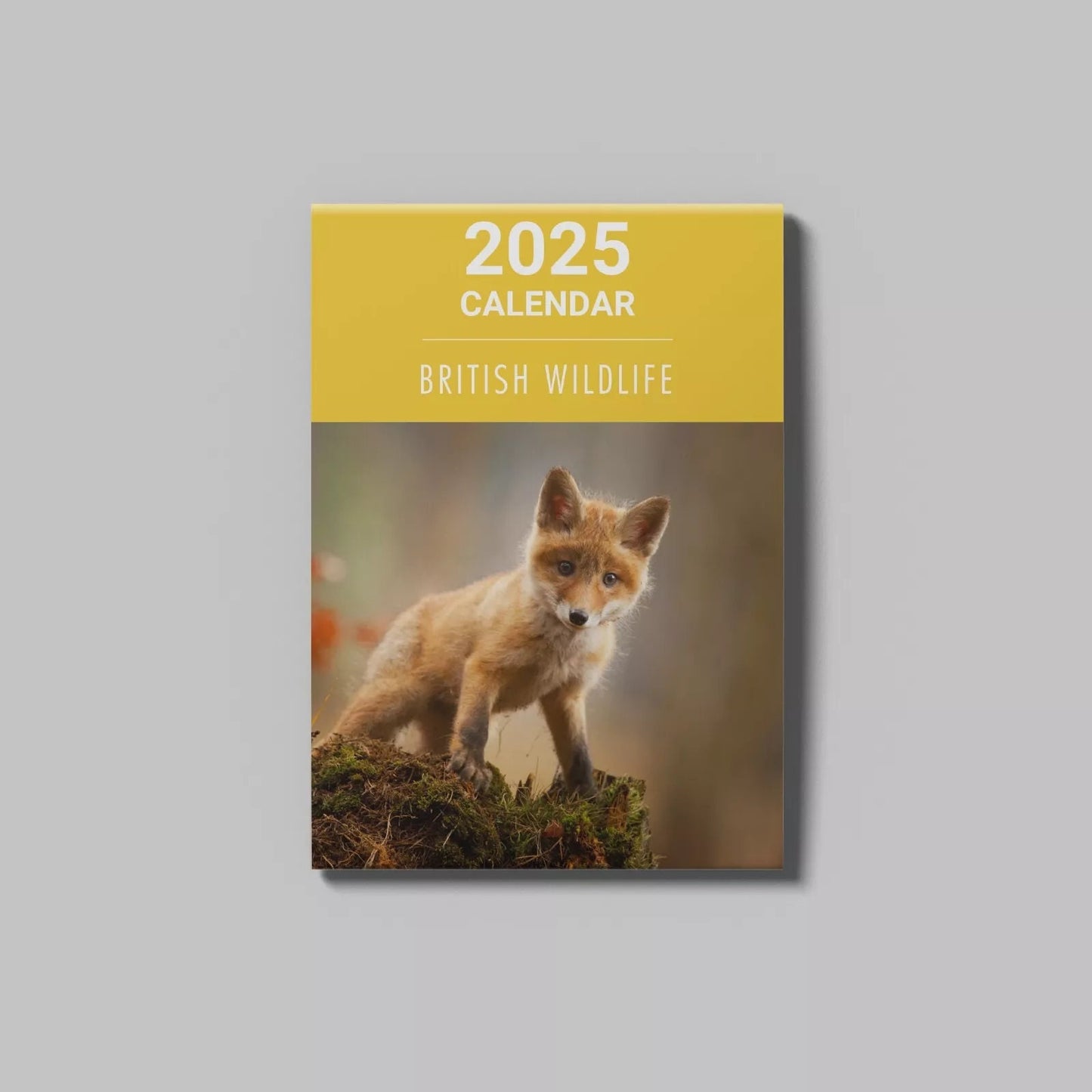 2025 Wildlife Slim Month To View Wall Office Home Planner Organiser Calendar