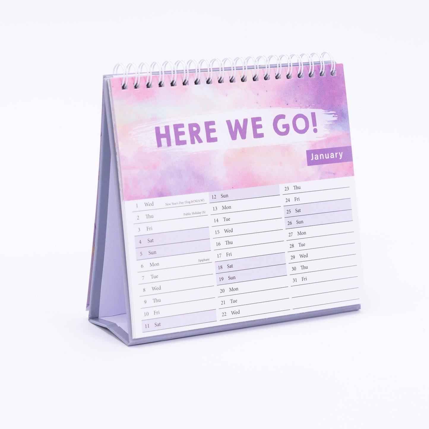 2025 Month to View Desk Calendar Home Office Table Work Top Planner Organiser its just the