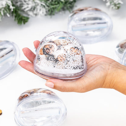 Christmas Photo Snow Globe Inserts – Double Sided – Pack of 6 – image 10