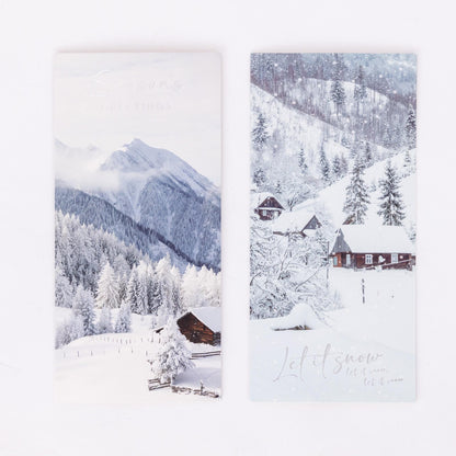 Slim Photo Christmas Cards – Santa & Snowman – Box of 16 – image 3