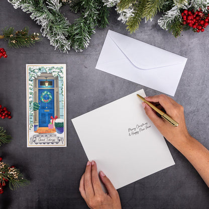 Slim Photo Christmas Cards – Santa & Snowman – Box of 16 – image 5