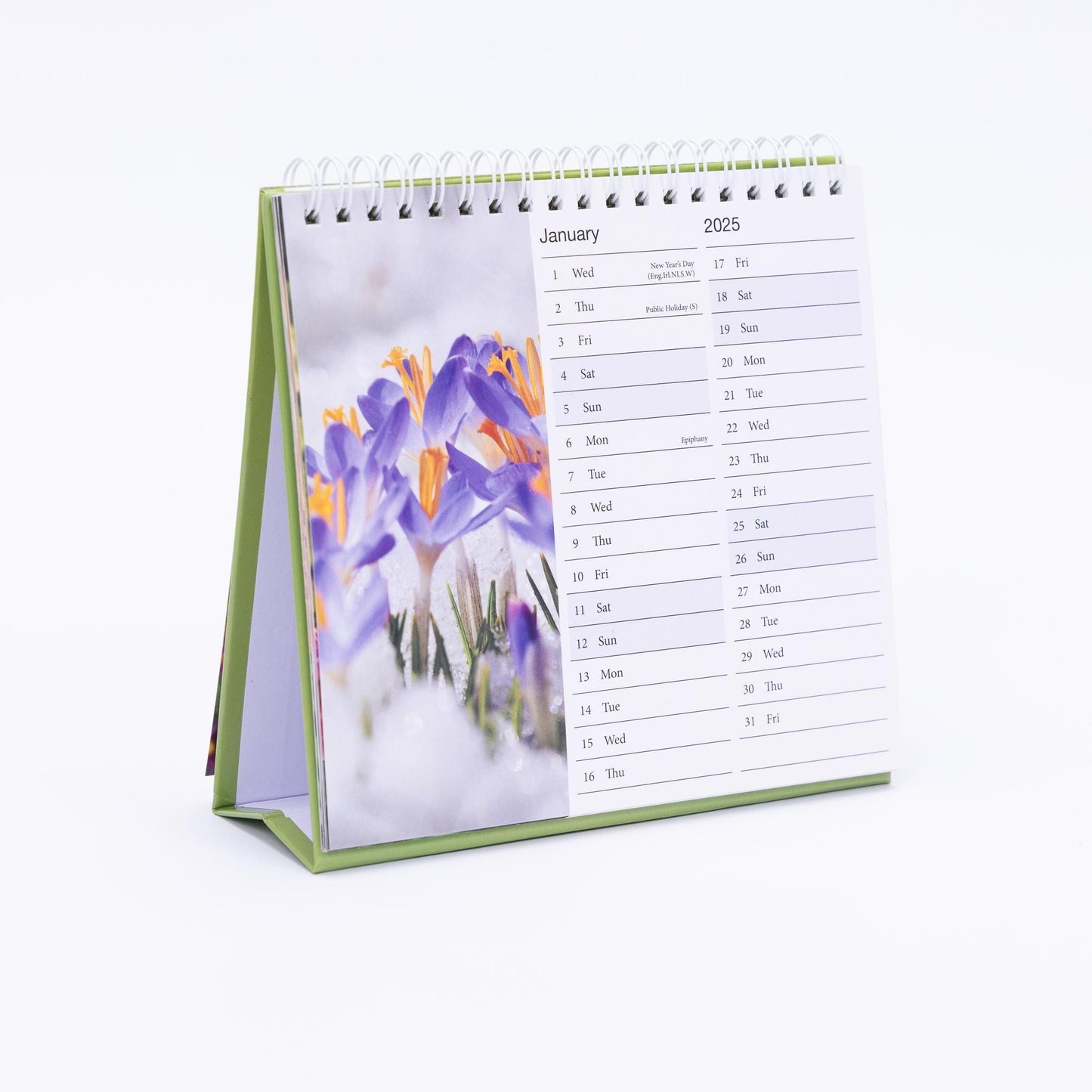 2025 Month to View Desk Calendar Home Office Table Work Top Planner Organiser