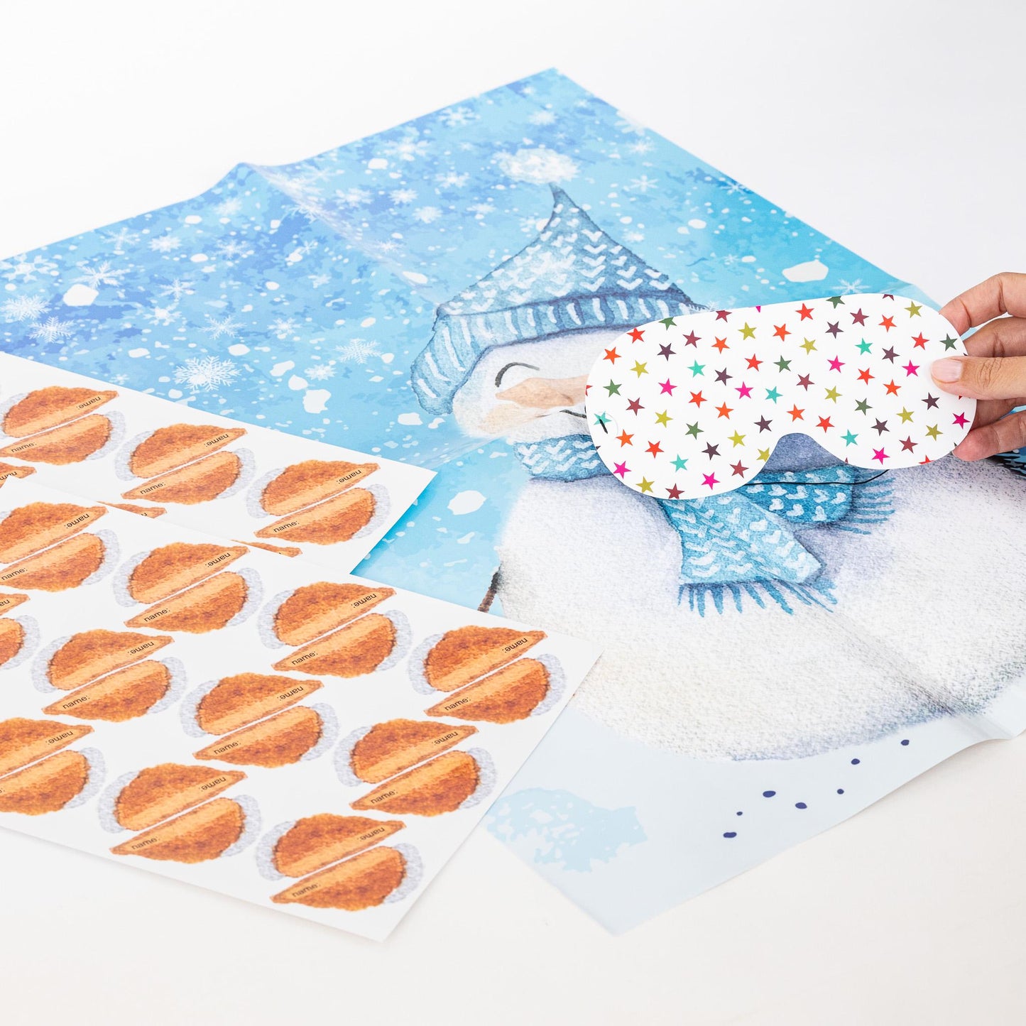 Pin The Carrot Nose On The Snowman Christmas  Festive Party Game 42 Stickers