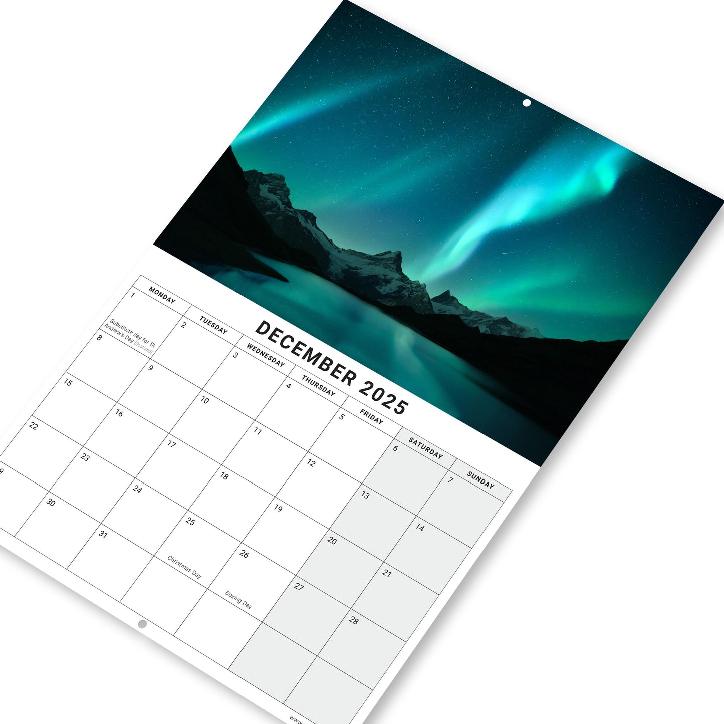 2025 Calendar World Wonders Wall Monthly Planner Family Home Organiser Funny