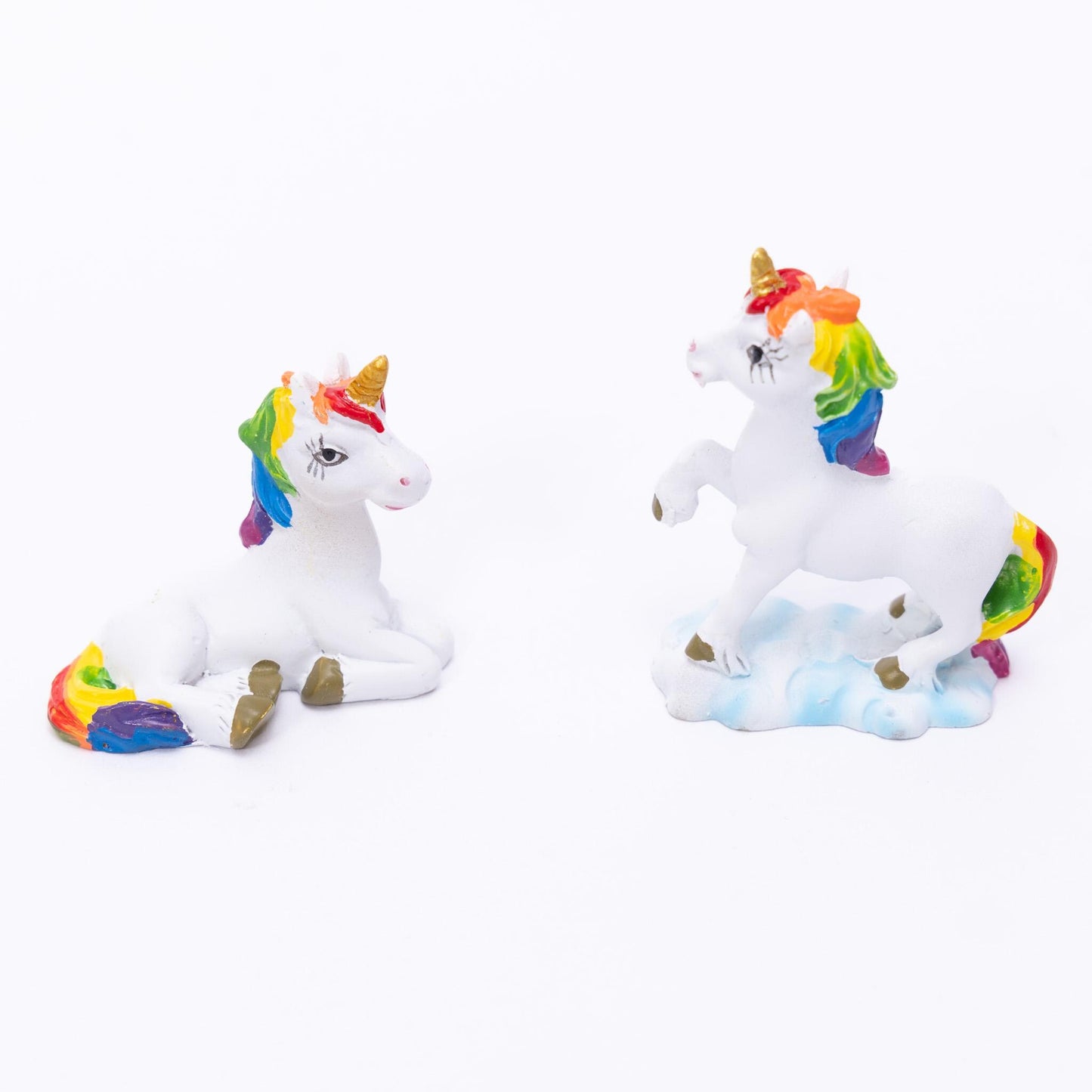 Unicorn Cake Topper 3pcs Rainbow Party cake Decorations kids adult Girls Reusable