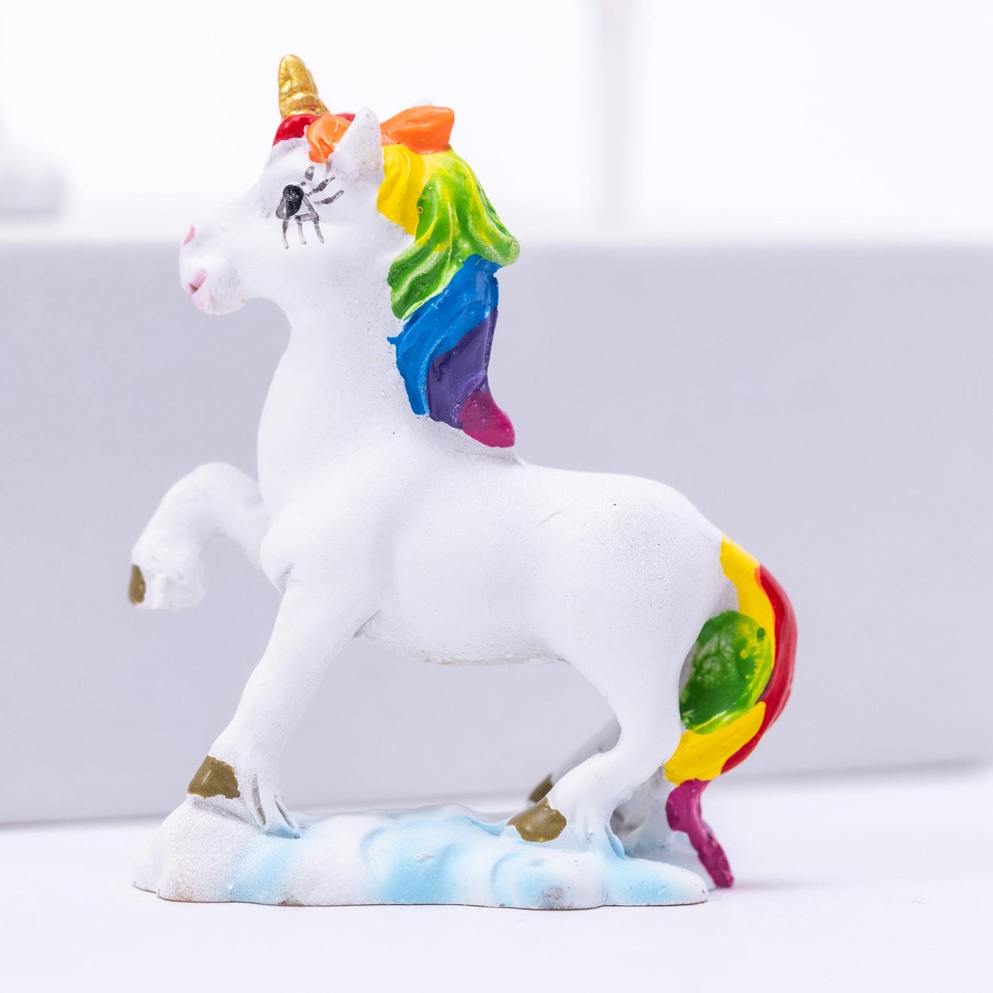 Unicorn Cake Topper 3pcs Rainbow Party cake Decorations kids adult Girls Reusable