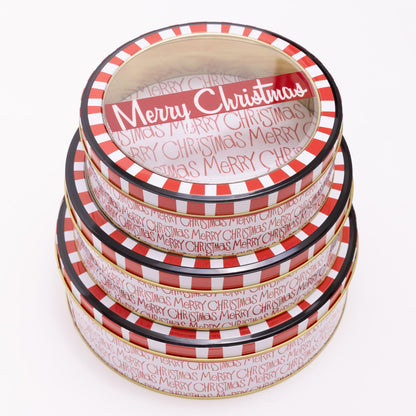 Christmas Treat Tins – Set of 3 – image 5