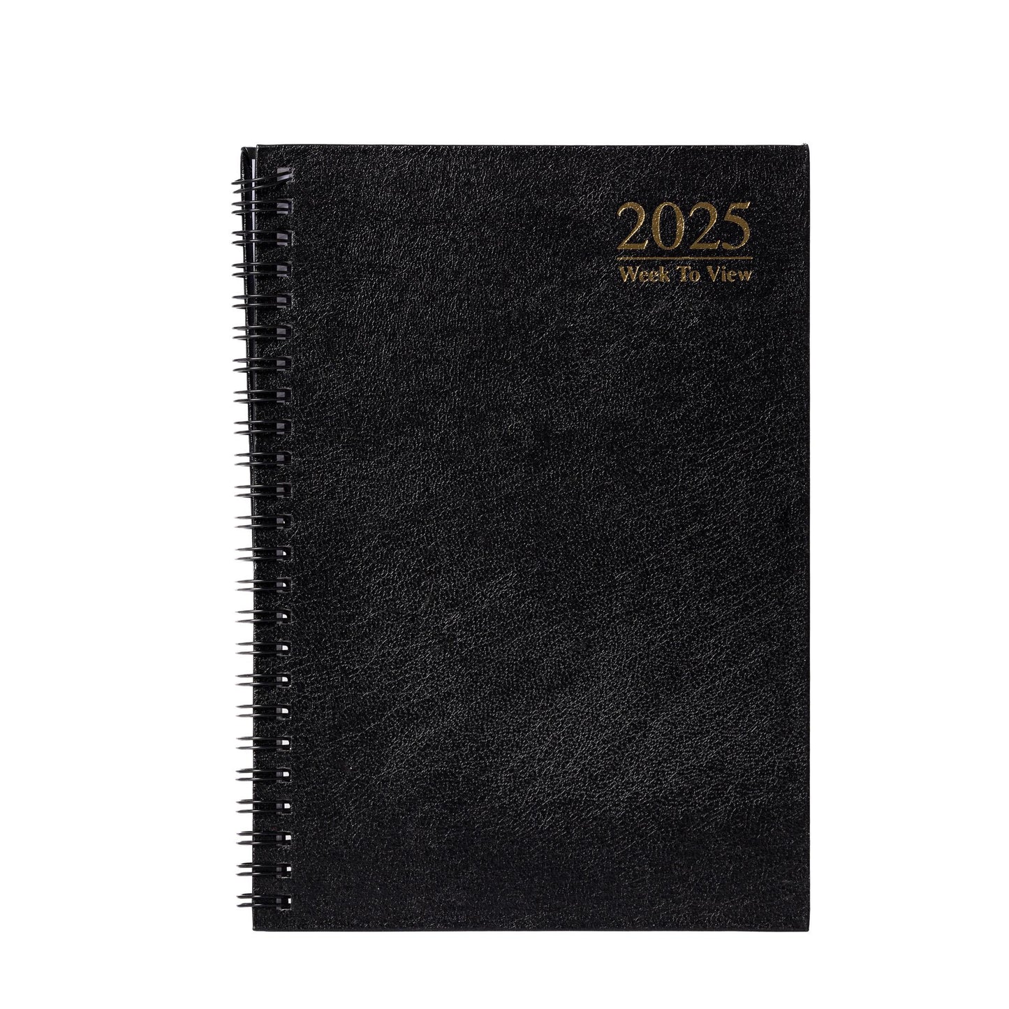 2025 A5 Week To View Diary: Hardback Spiral Planner