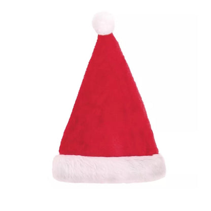 Deluxe Father Christmas Santa Hat – Traditional Red – image 4