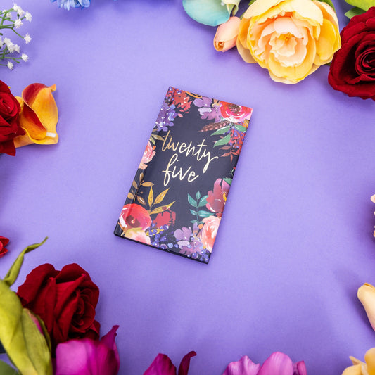 2025 Slim Diary: Week to View, Floral Design