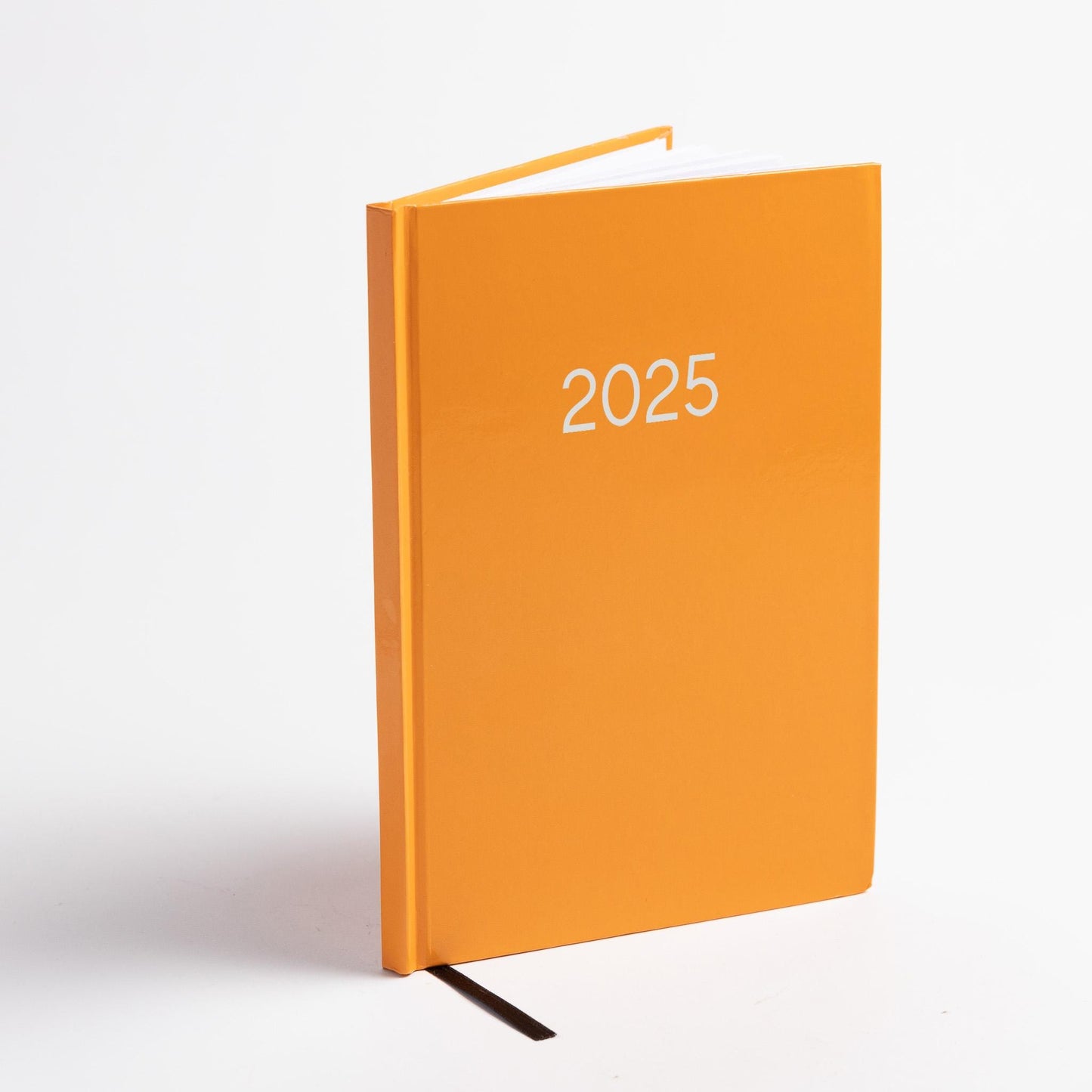 2025 Diary A5 Week to view Diary Office Full Year Planner Hardback Orange