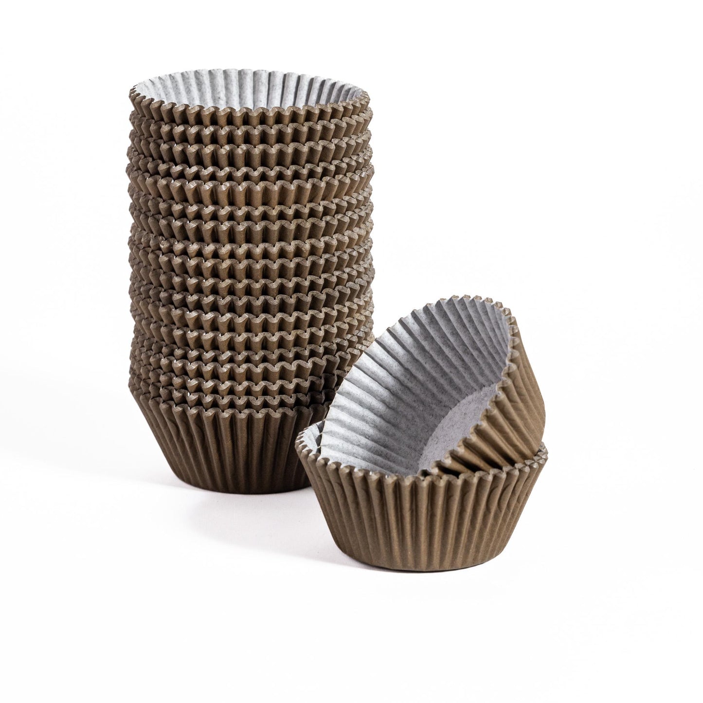 Cupcake Cases 400 Brown Colours  Baking Muffin Cake Standard Size Bulk Pack