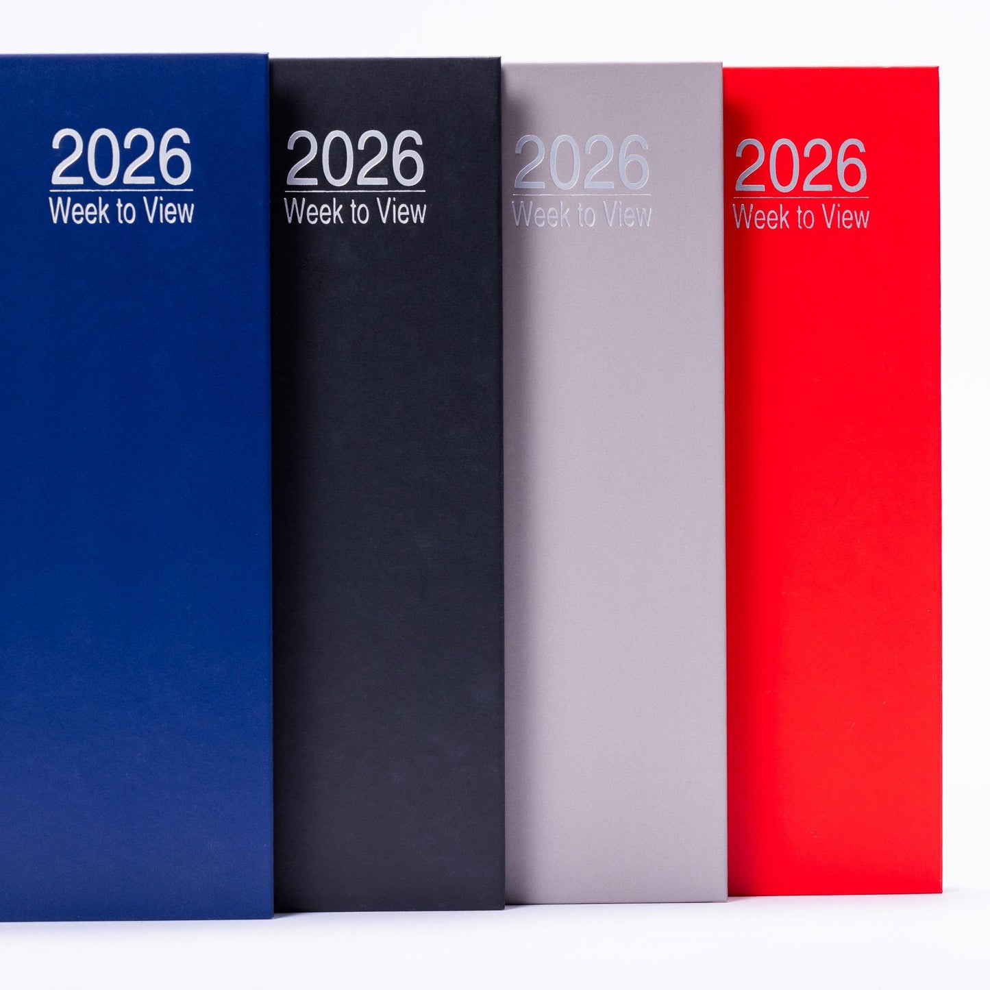 2026 A5 Week To View Diary Full Year Planner Organiser Hardback Cover With Times