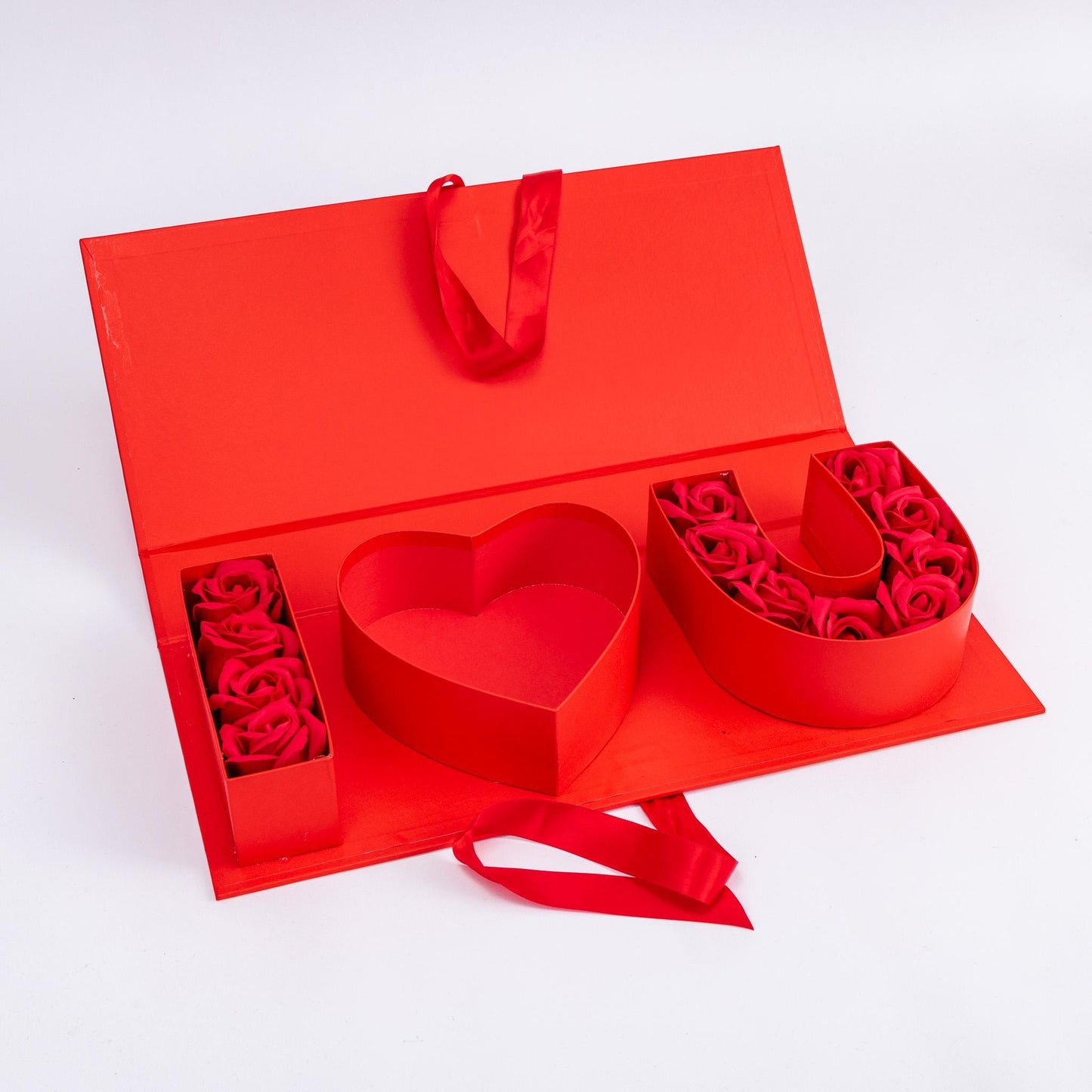 gift for her DIY Gift Set Box Luxury Hamper Present with roses soap