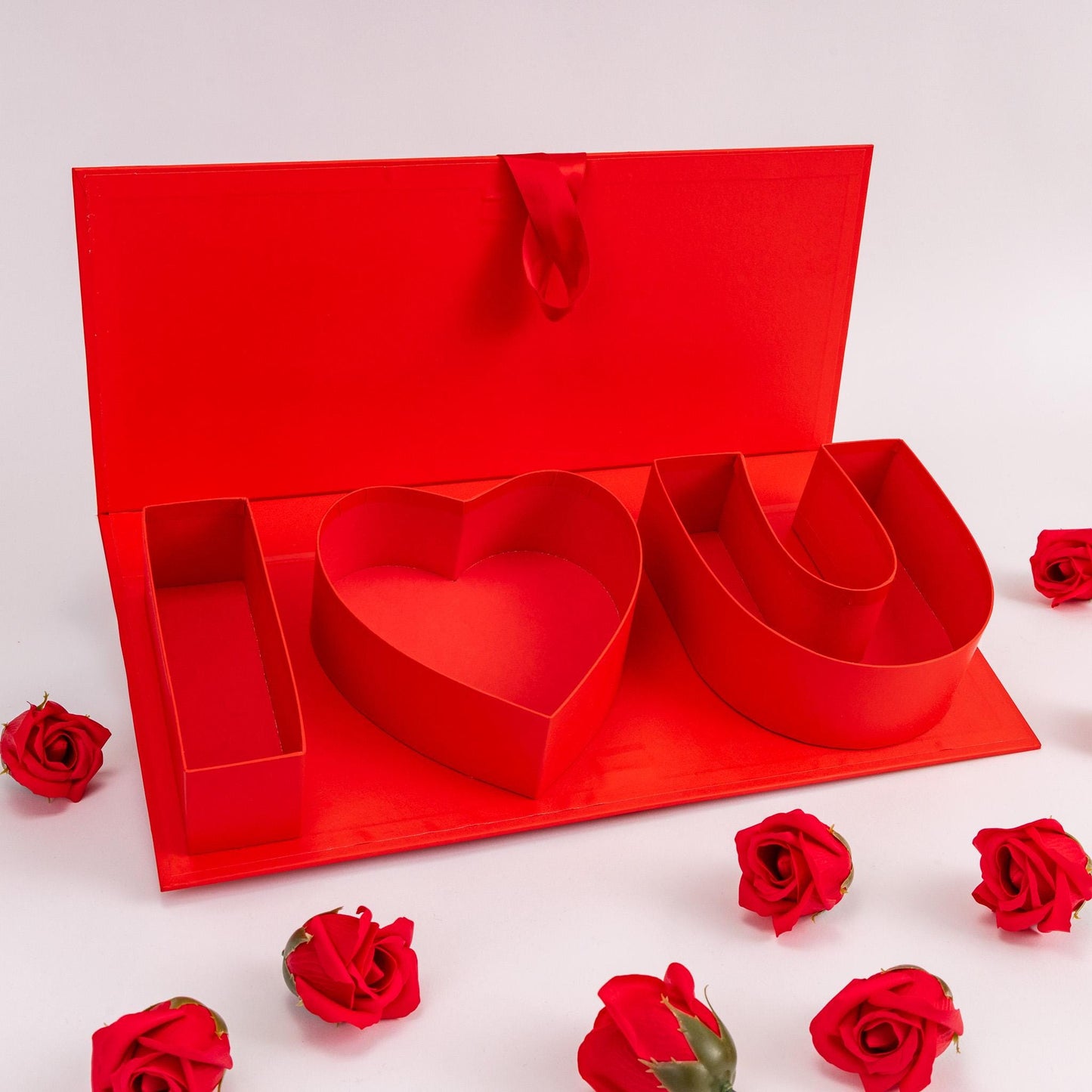 gift for her DIY Gift Set Box Luxury Hamper Present with roses soap