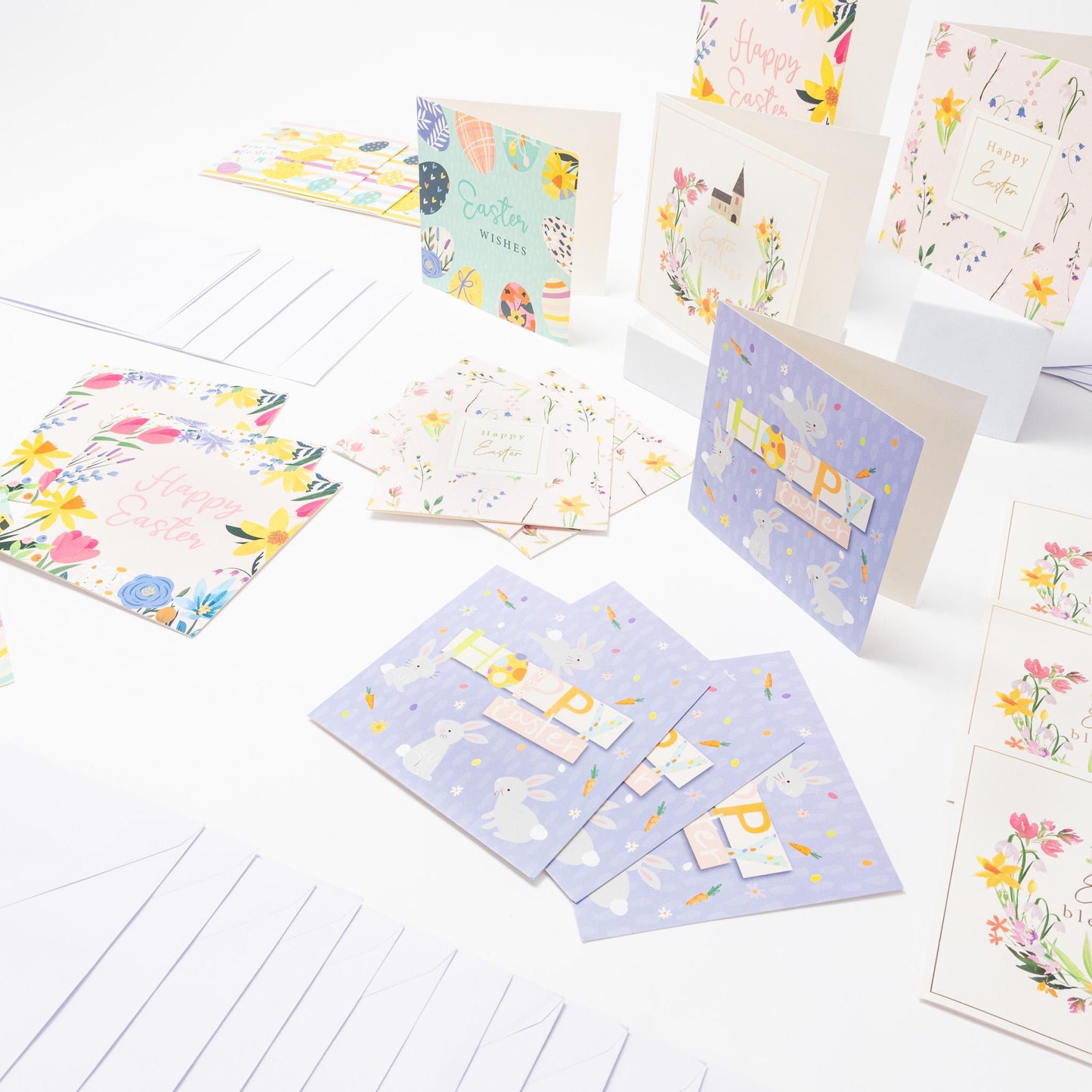Easter Cards: Bumper Pack of 24 Mixed Designs