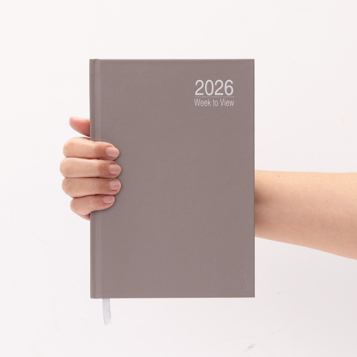 2026 A5 Week To View Diary Full Year Planner Organiser Hardback Cover With Times