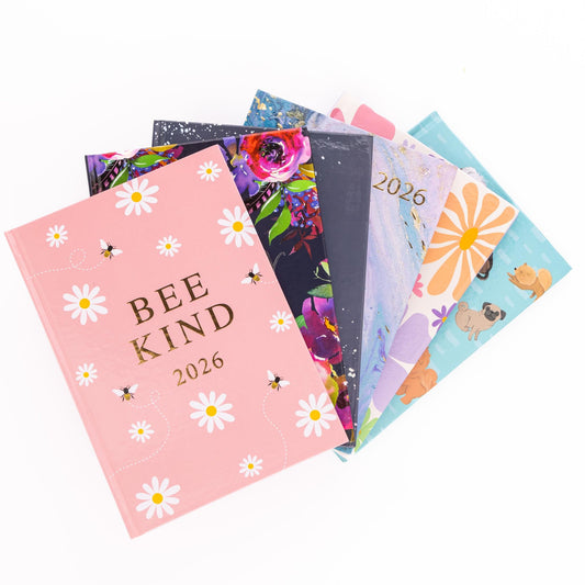 2026 Diary A5 Week to View 2026 Diaries Full Year Organiser Calendar Planner