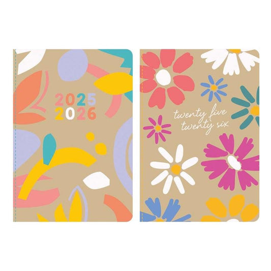 2025-2026 Academic Year A5 Eco 100% Fully Recyclable Diary Planner Week To View