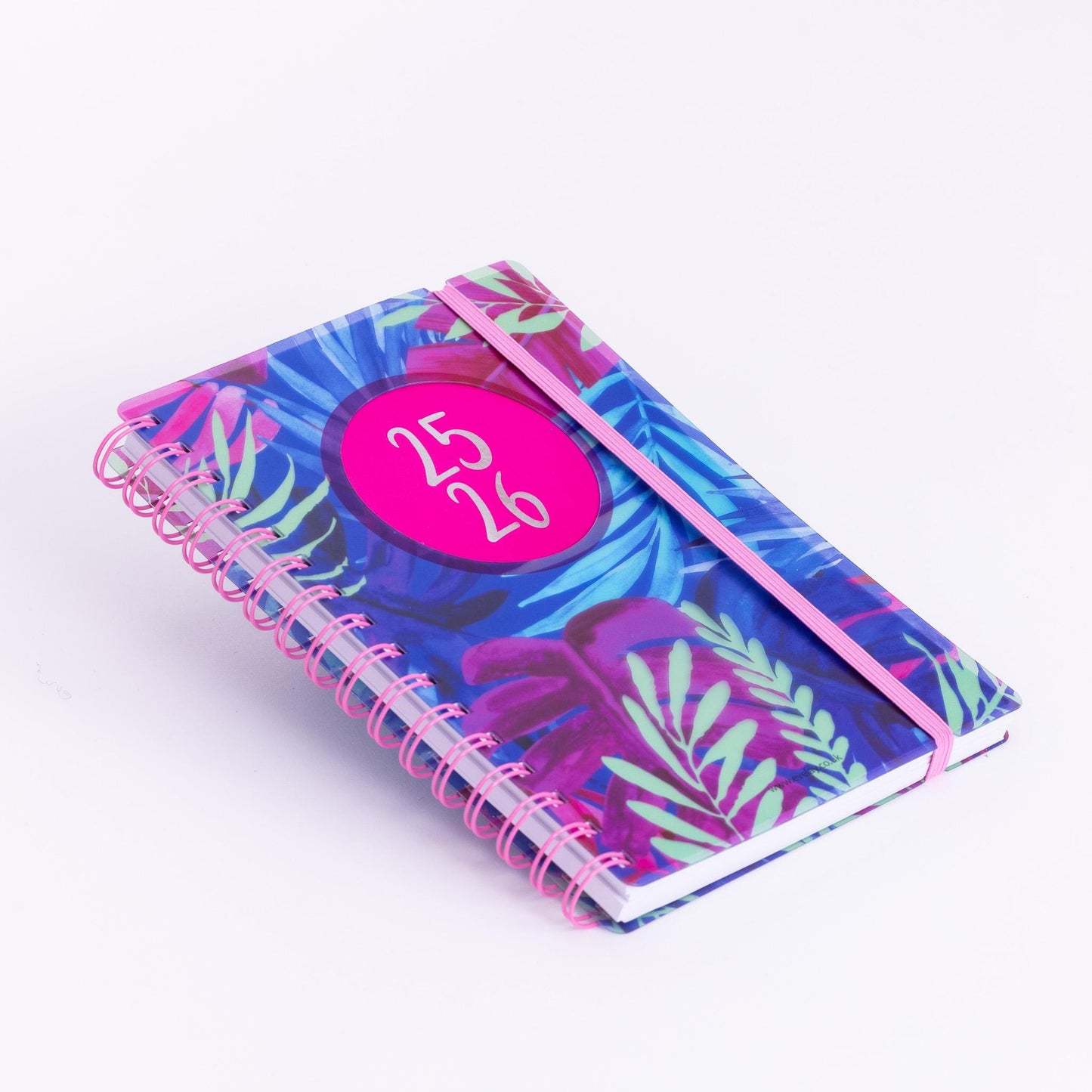 2025-2026 Academic A5 Page A Day Diary Spiral School Mid Year Teacher Softcover