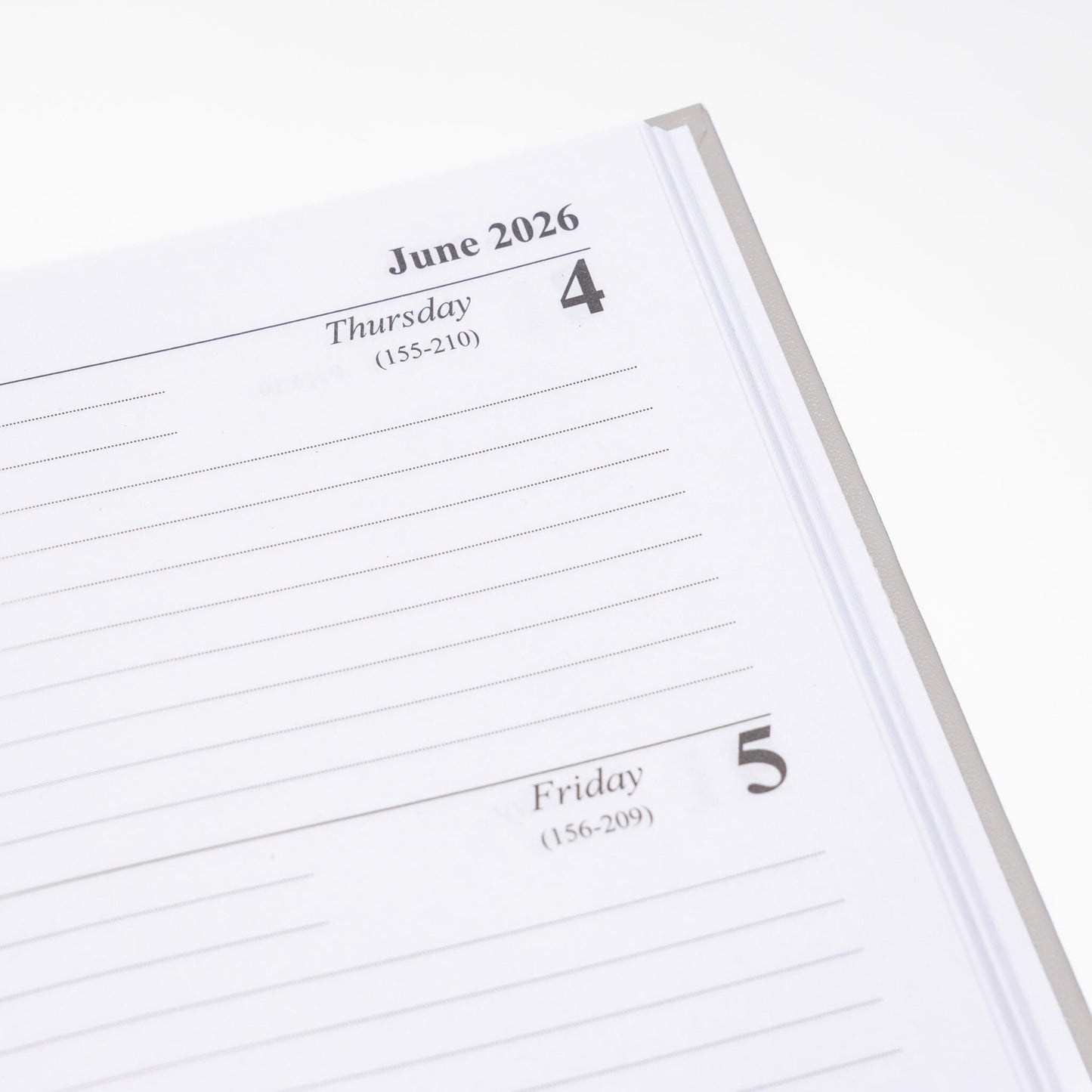 2026 Diary A5 Week To View Full Year Planner Desk Office Diaries Hardback