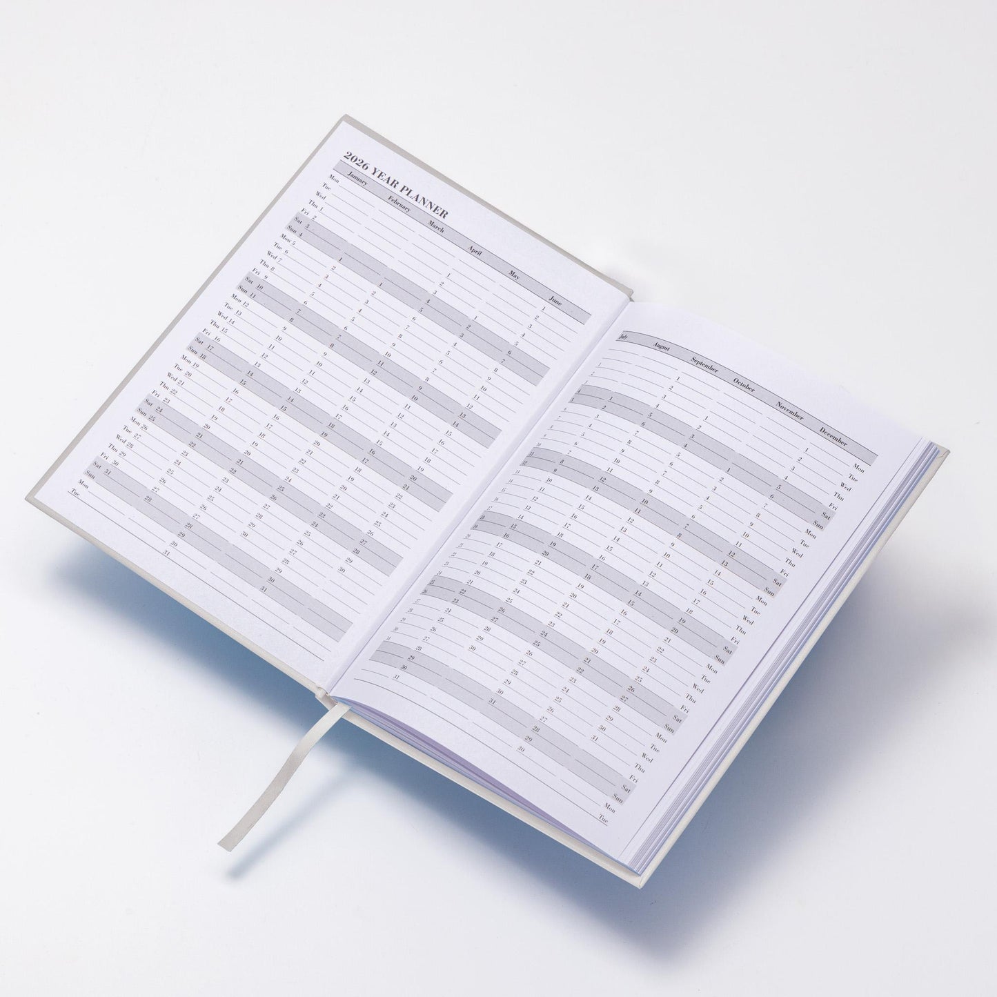 2026 Diary A5 Week To View Full Year Planner Desk Office Diaries Hardback