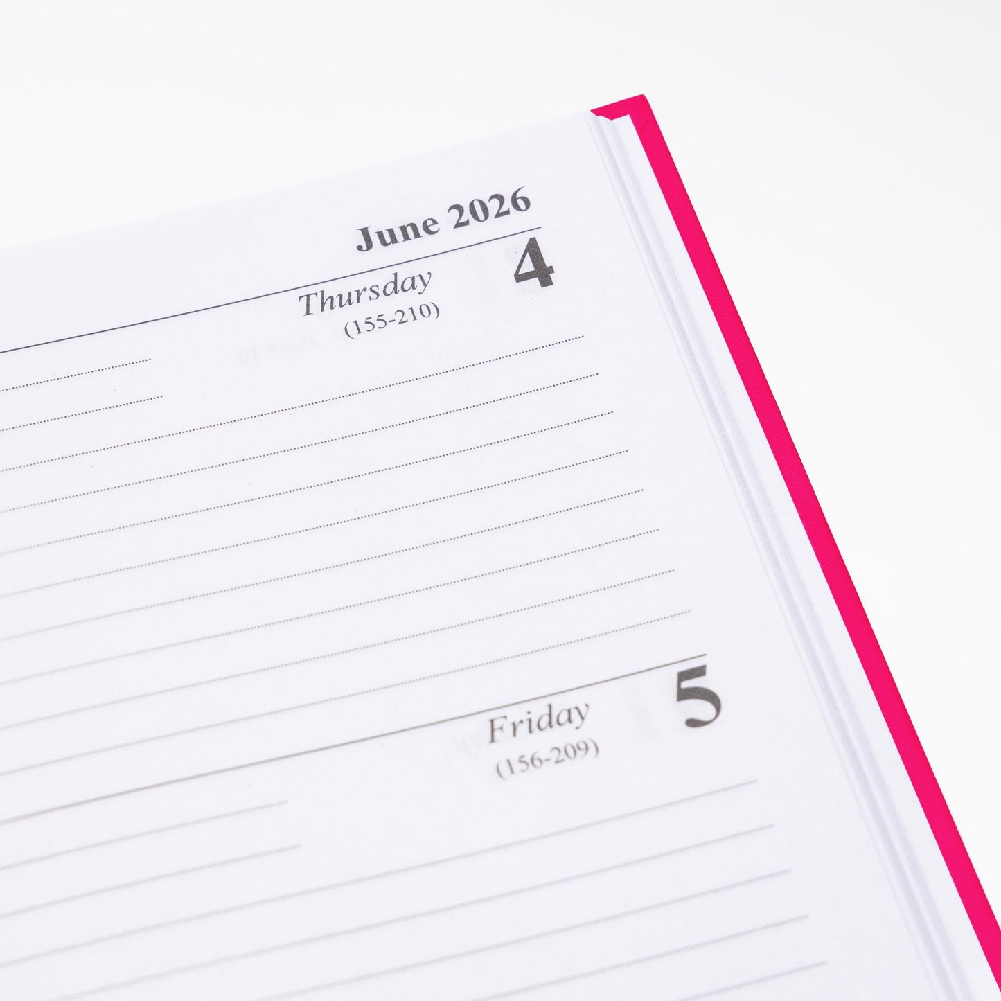 2026 Diary A5 Week To View Full Year Planner Desk Office Diaries Hardback