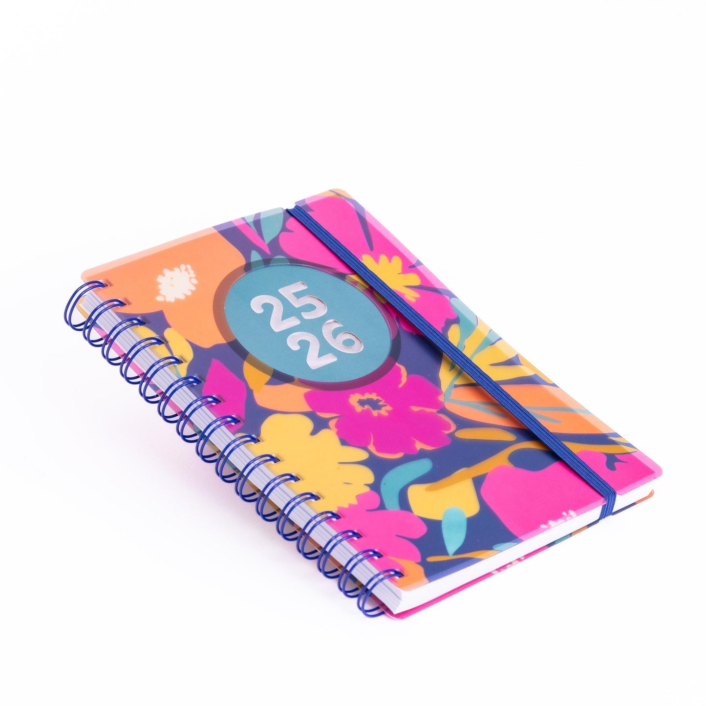 2025-2026 Academic A5 Page A Day Diary Spiral School Mid Year Teacher Softcover
