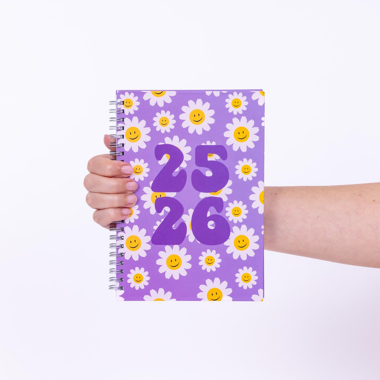 2025-2026 Academic A5 Page A Day Diary Spiral School Mid Year Teacher Softcover