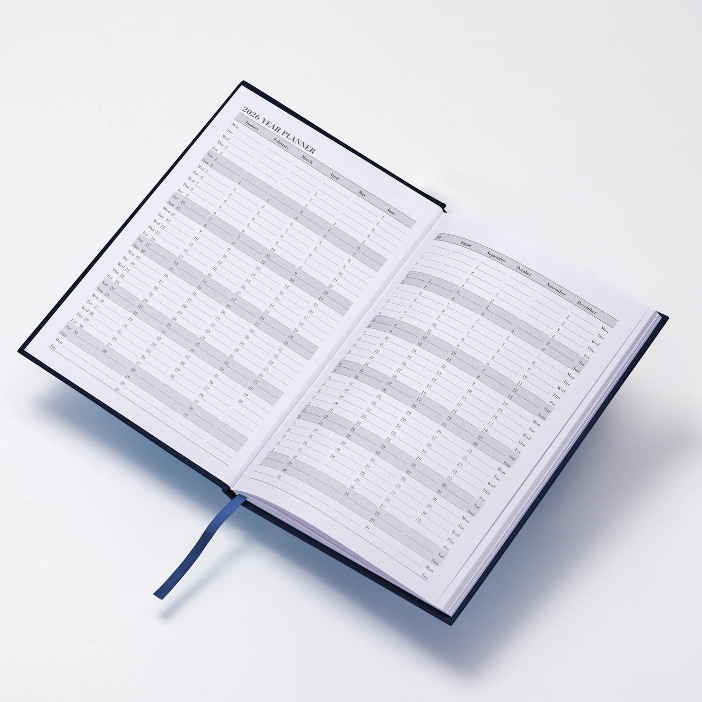 2026 Diary A5 Week To View Full Year Planner Desk Office Diaries Hardback