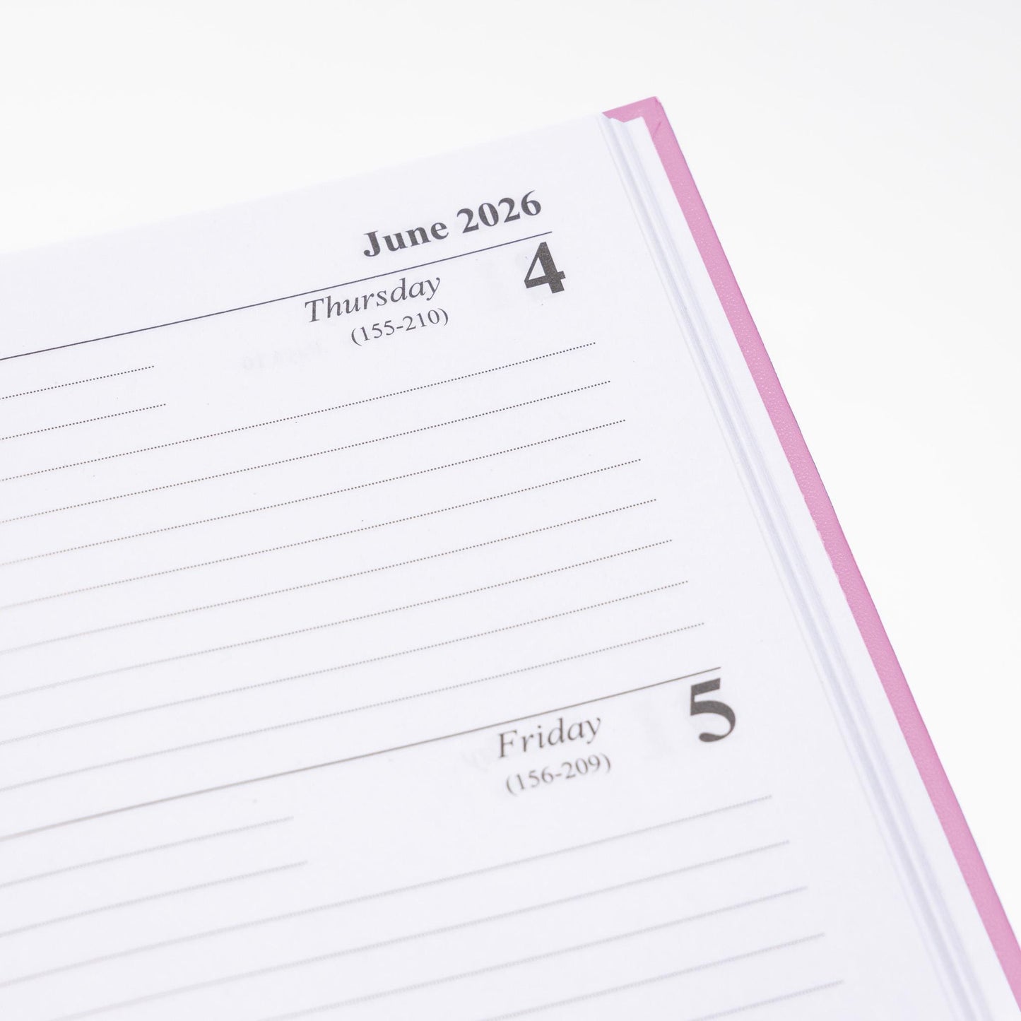 2026 Diary A5 Week To View Full Year Planner Desk Office Diaries Hardback