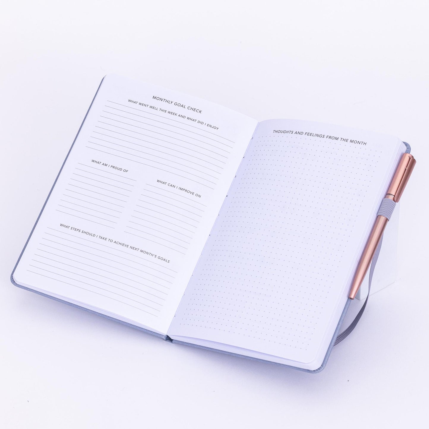 Gratitude Journal Notepad Daily Mindfulness A5 Hardback Notebook Quote Diary