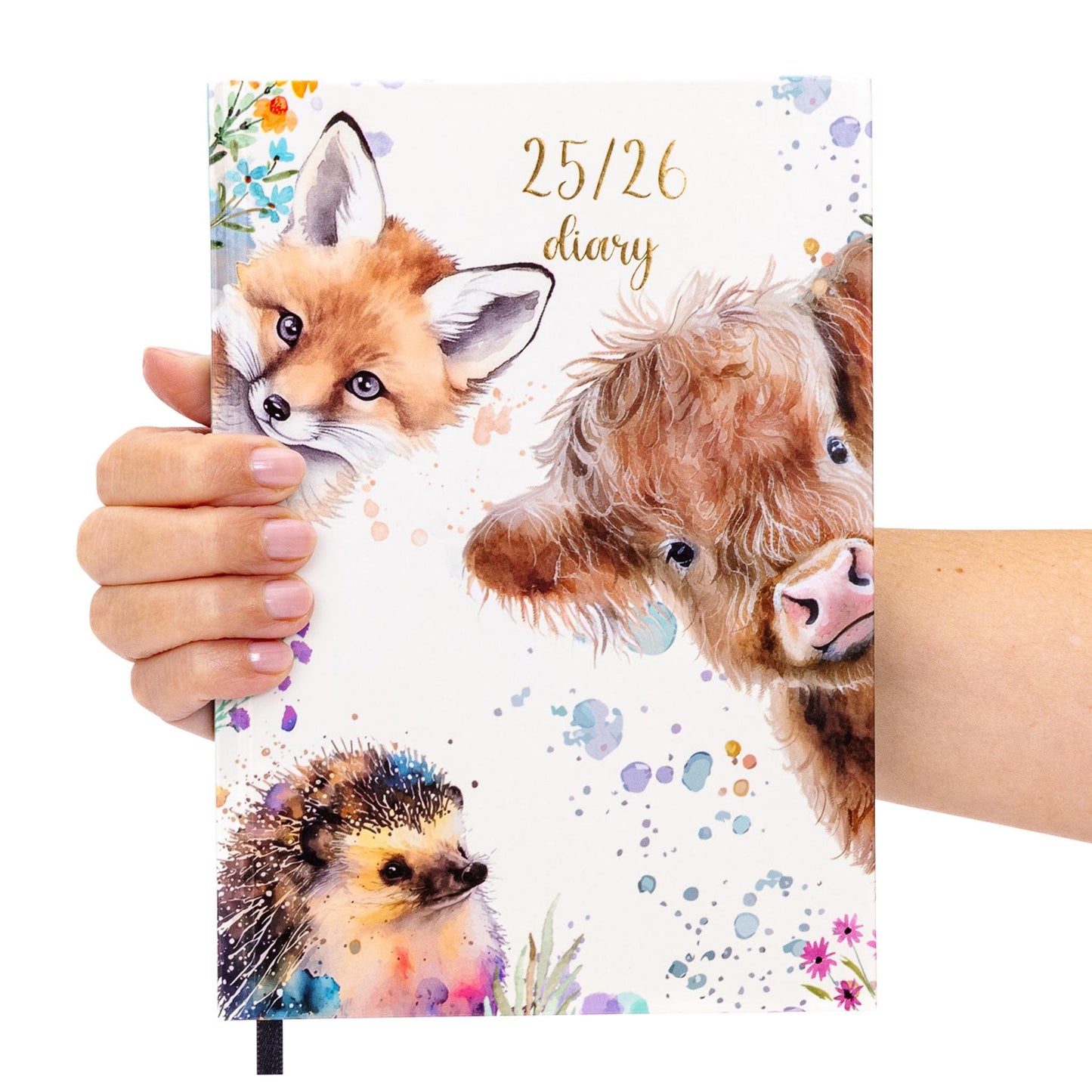Academic 2025 2026 A5 Week to view Diary School Office Mid Year Teacher Hardback